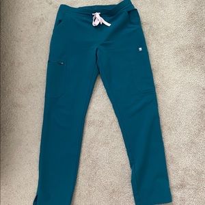 FIGS Carribean Blue Yola pants (XS-Petite)